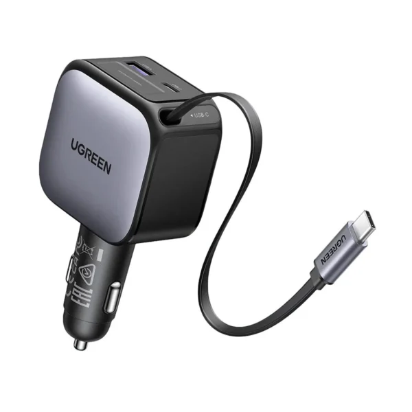 Wireless Carplay Adapter & Android Auto 2025 Upgrade Wired CarPlay to Wireless,2-in-1 Mini USB Design with Fast Stable Connection Car Play for Apple iOS 10+, Android 11+ Version